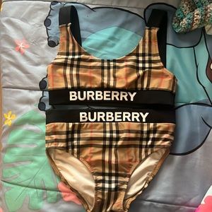 Burberry swimsuit!! Mint condition.